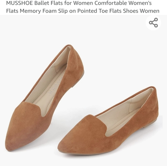 Shoes - Women's memory foam flats shoes